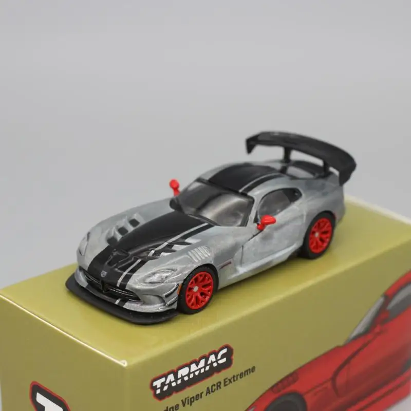 Asfalt działa w 1/64 Dodge Viper GT2 ACR kolekcja aluminiowy Model samochodu