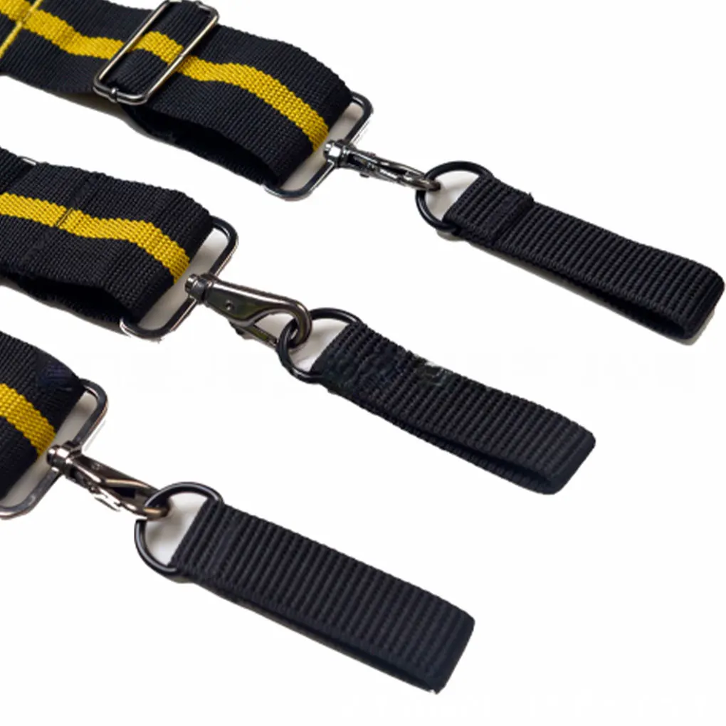 OxfordCloth Multi-pocket Tool Belt Suspender Adjustable Strap Heavy Duty For Construction Work