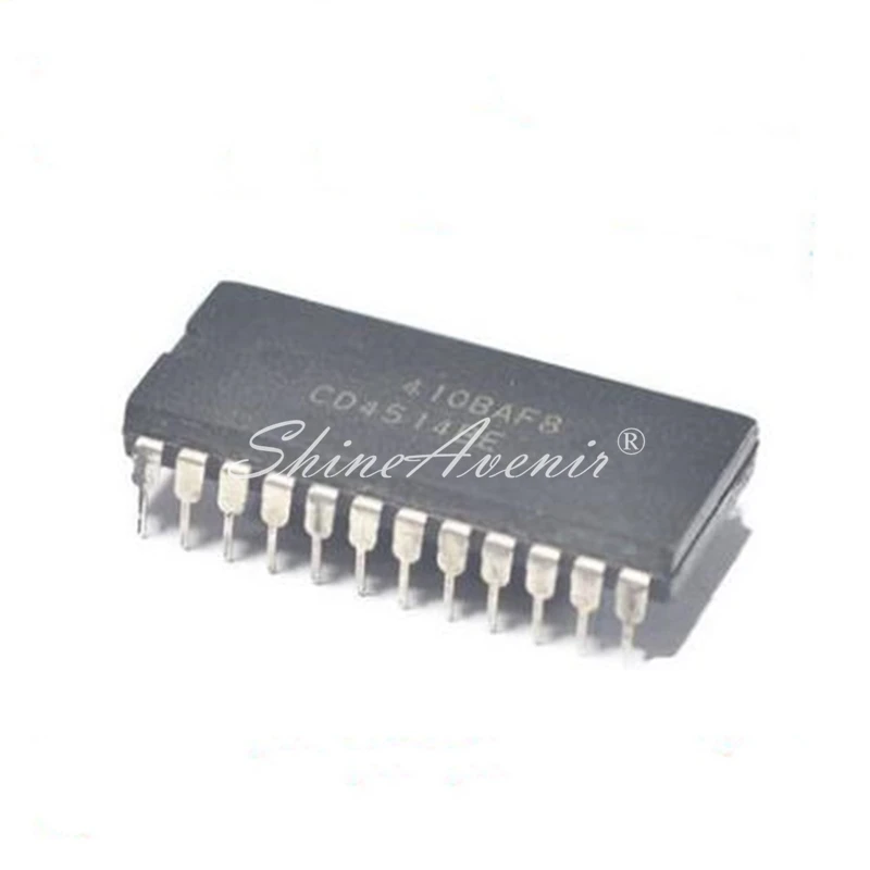 2PCS D4514BE CD4515BE DIP-24 neue original