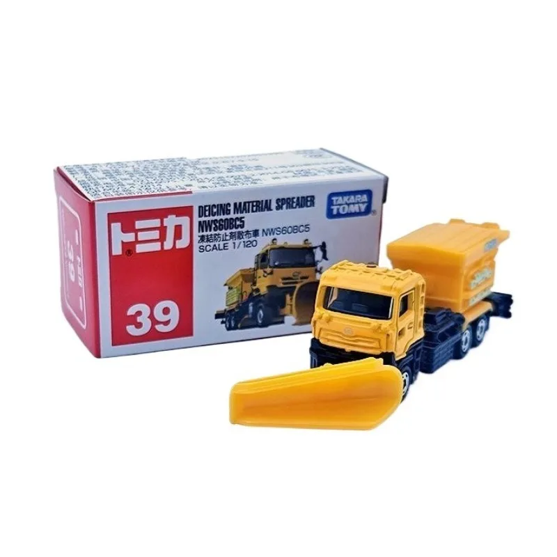 

TAKARA TOMY Tomica 1/120 Red & White Box Realistic Alloy Toy Car Model No.39 Snowplow Ideal Gift for Boys