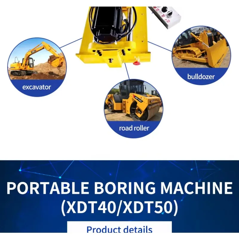 Machine Tool Direct Sales, XDT40/50 Line Boring Machine/bore Machine Excavator/bucket/diesel/pinhole Bore Repair