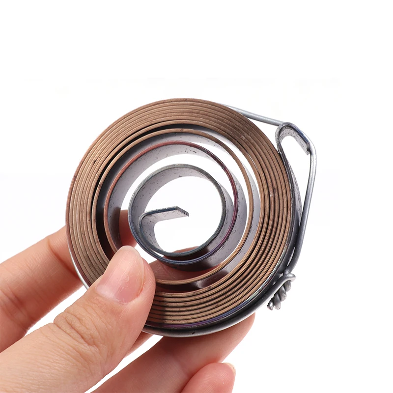 1Pc 0.7-1.5 Thickness 680-1540mm Length Spiral Flat Wire Coil Torsion Spring Constant Force Extension Springs