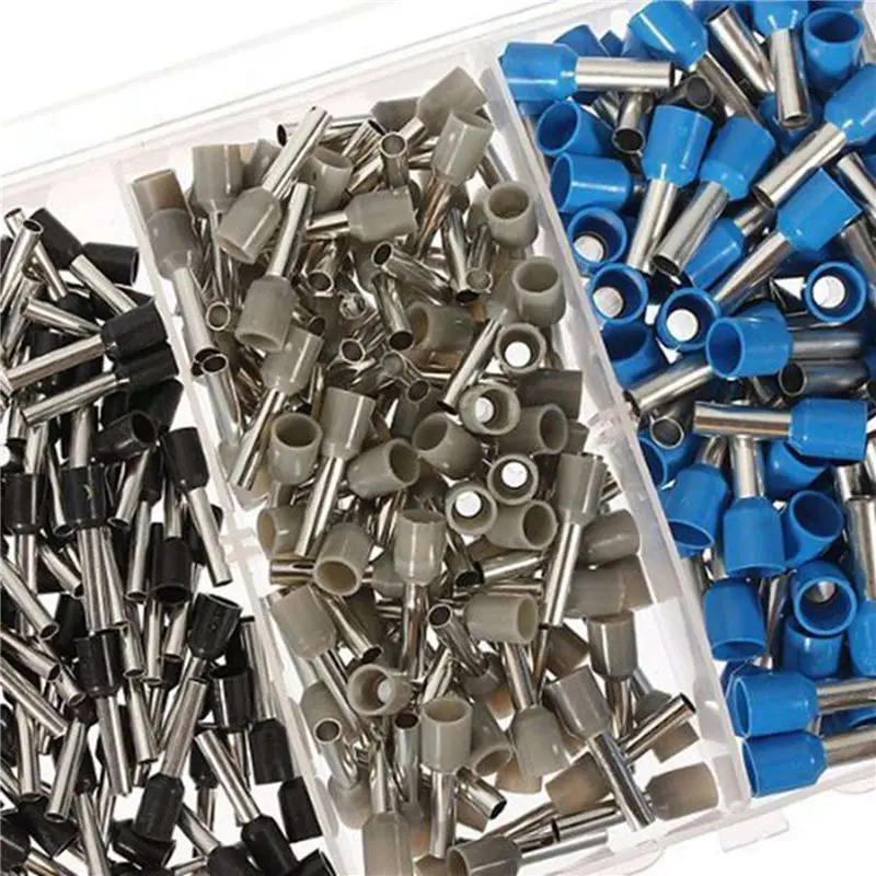DT17 3200 PCS Ferrules Kit, Wire Ferrules Crimp Connector, Insulated Cord Pin End Terminal AWG 22-10 Kit, with Case