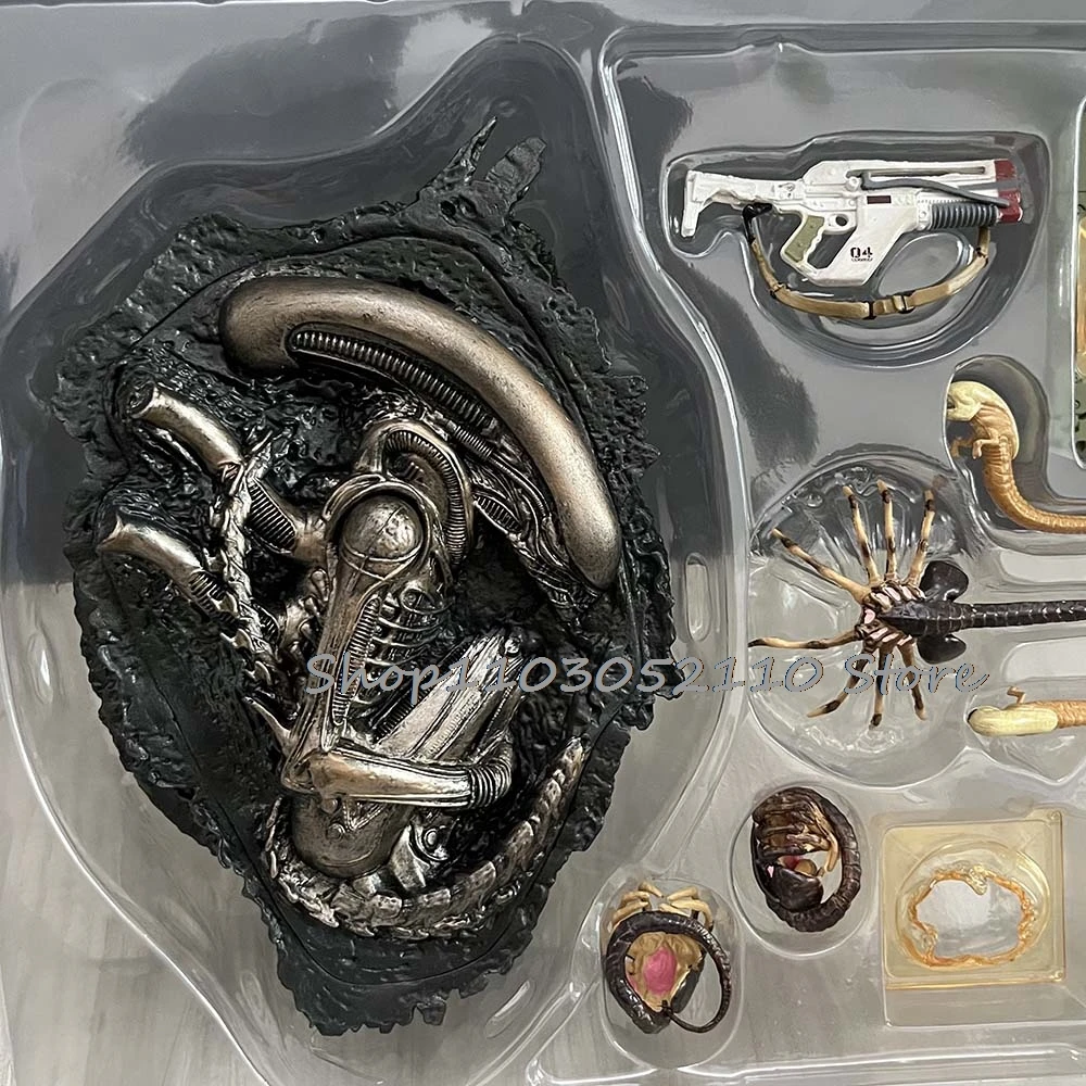 NECA الغريبة رومولوس ملحق عمل الشكل الغريبة رومولوس عدة الرعب أنيمي نموذج لجسم الديكور هدية الكريسماس