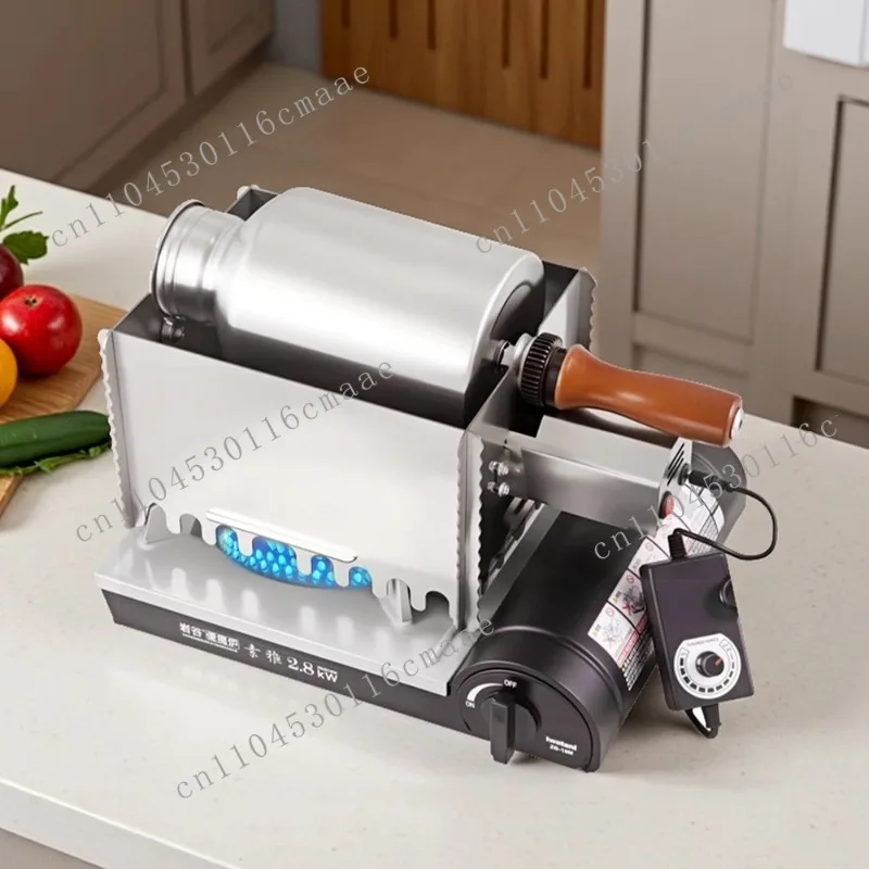 Small Gas Coffee Bean Roaster Durable Coffee Bean Roaster for Home and Commercial Coffee Shops