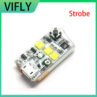 SkyCityFPV VIFLY Drone Strobe Light Anti Collision Light for FAA Drone Night Flying Fits DJI Mavic Mini 2 Air 2S Phantom Inspire