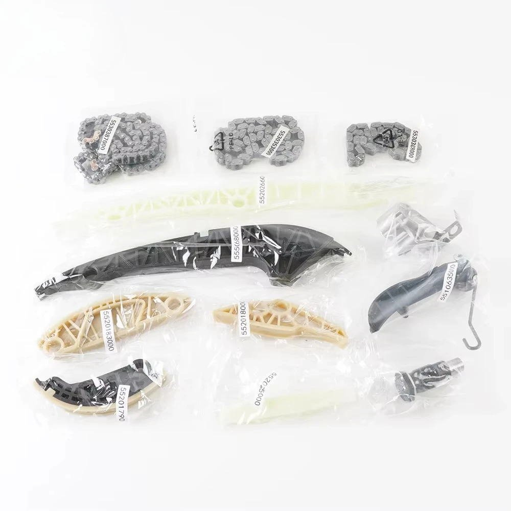 12-PCS For Audi Q3 Q5 A3 A4 A5 A6 A7 EA888 Gen2/3 VW Golf MK6 GTI Tiguan Touran Passat CC 2.0T Timing Repair Kit Timing Chain