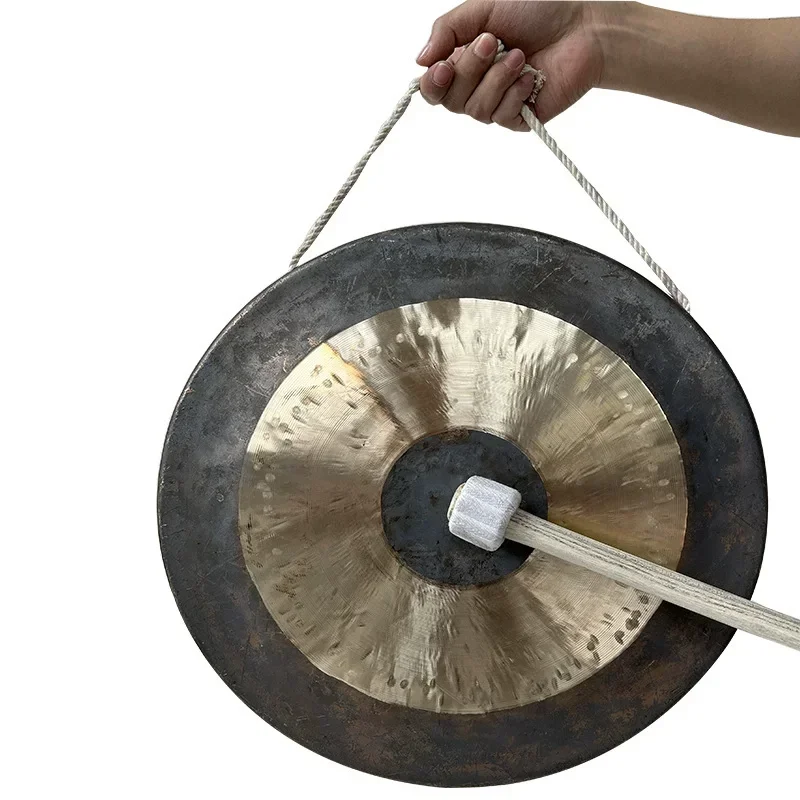 

2025 Authentic Chinese Chau Gong Hand Hammered 40-100cm Earth Gong