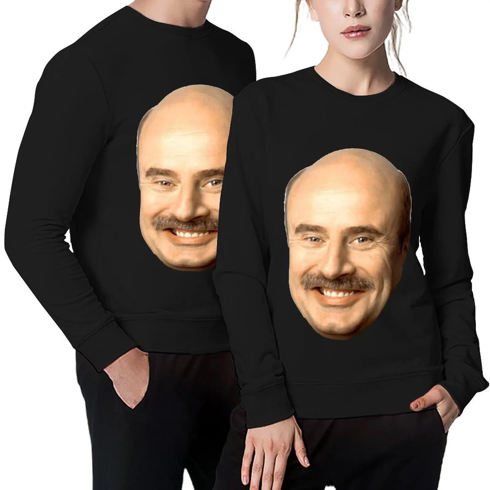 

dr phil's face, beautiful Pullover autumn jacket men men's coat men's clothes autumn new hoodies and sweatshirts