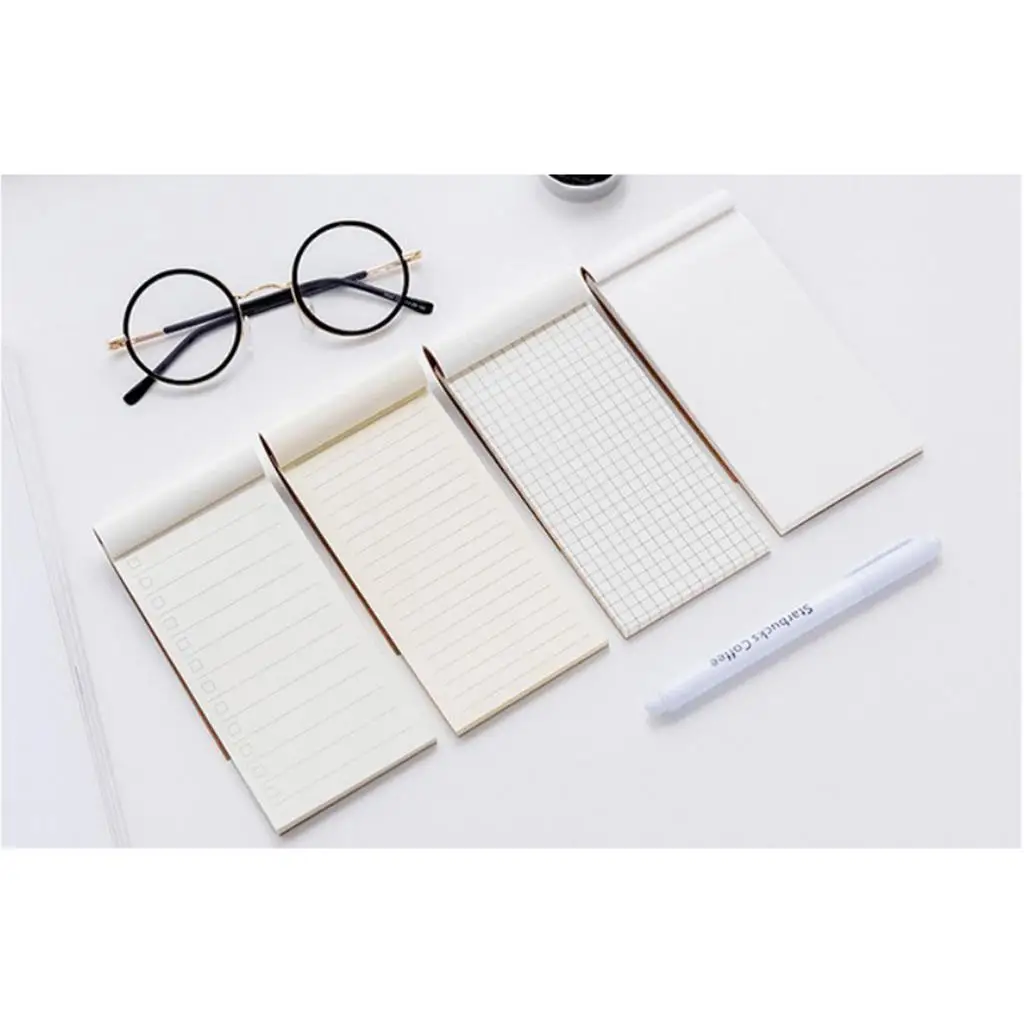 2X 5Pcs Sticky Note Pads Memo Pad Bookmark Paper Stickers Notepad Stationery