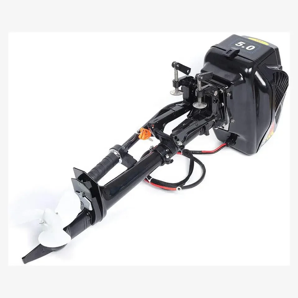 

Promotion Free Ship Brand New HANGKAI 5.0HP Brushless Electric Boat Outboard Motor With 48V 1200W Output Fishing Boat Engines