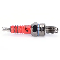 Scooter GY6 50cc 150cc High Performance 3 Electrode Spark Plug Rep C7HA C7HSA Car Auto Accessories