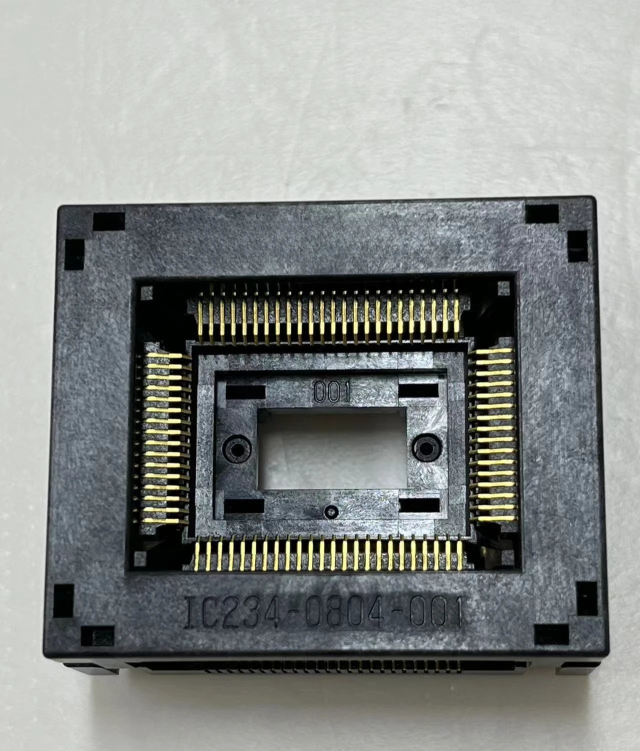 

IC234-0804-001 Package QFP-80-0.8 Original Imported Aging Test Socket