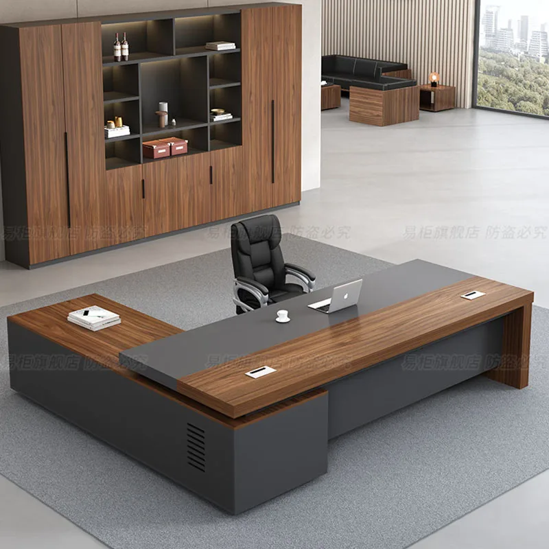 

interior big size office desk fashion luxury design room decor vintage office desk professional mesas escritorio salon furniture