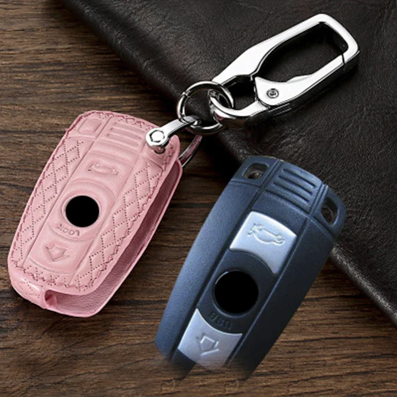 For Bmw Accessories for Bmw E46 E90 E60 E70 E87 3 5 6 Series M3 M5 X1 X5 X6 Z4 for Bmw E90 Accessories Key Case Car Keychain