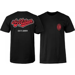 2023 Mode Männer Mailand Urban Collection Curva Sud Milano T-Shirt lässig übergroße atmungsaktive T-Shirt Grafik Streetwear S-3XL