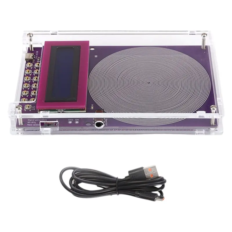 

B49C Adjustable Frequency 7.83Hz Schumann Wave Generator Pure Sine Wave 0.01- 100000Hz Signal Generator