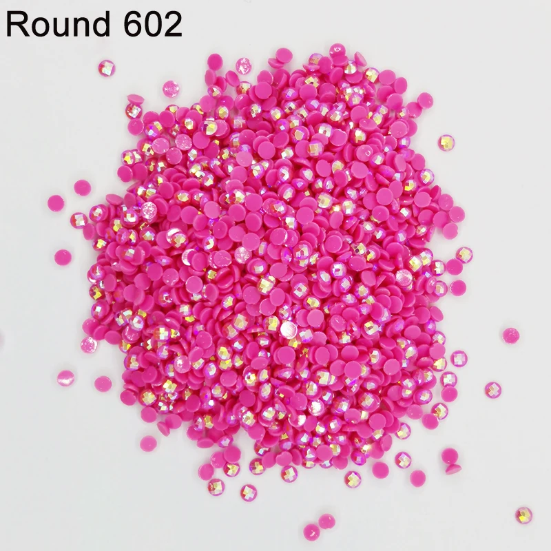 

AB Round Stone Round Drills For DIY Diamond Painting Embroidery Rhinestones Colorful Mosaic diamond Resin Electroplating762-3755