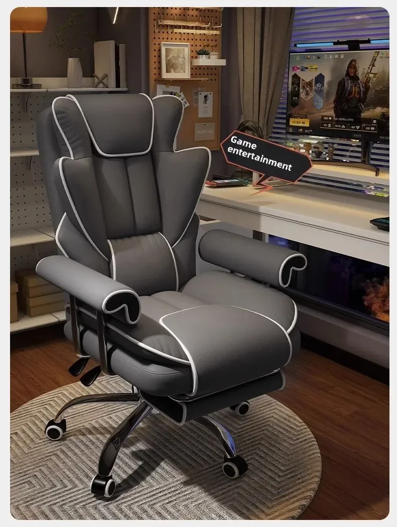 Gaming Chair Boys Comfortable Sedentary Home Computer Game Sofa Office Study Backrest Reclining