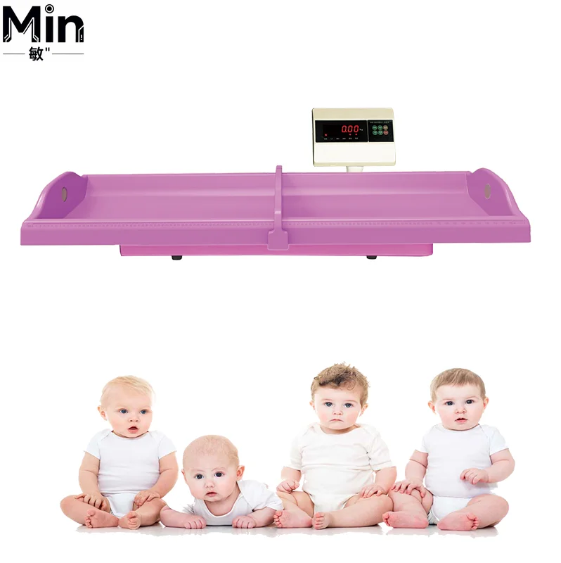 Hospital Digital Baby Weight Scale With LED Display 0.1kg Accuracy Steel Structure For Infant Weight Measurement