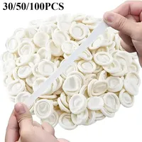100/50/30Pcs Disposable Fingertips Protector Gloves Natural Rubber Non-slip Anti-static Latex Finger Cots Fingertip Durable Tool