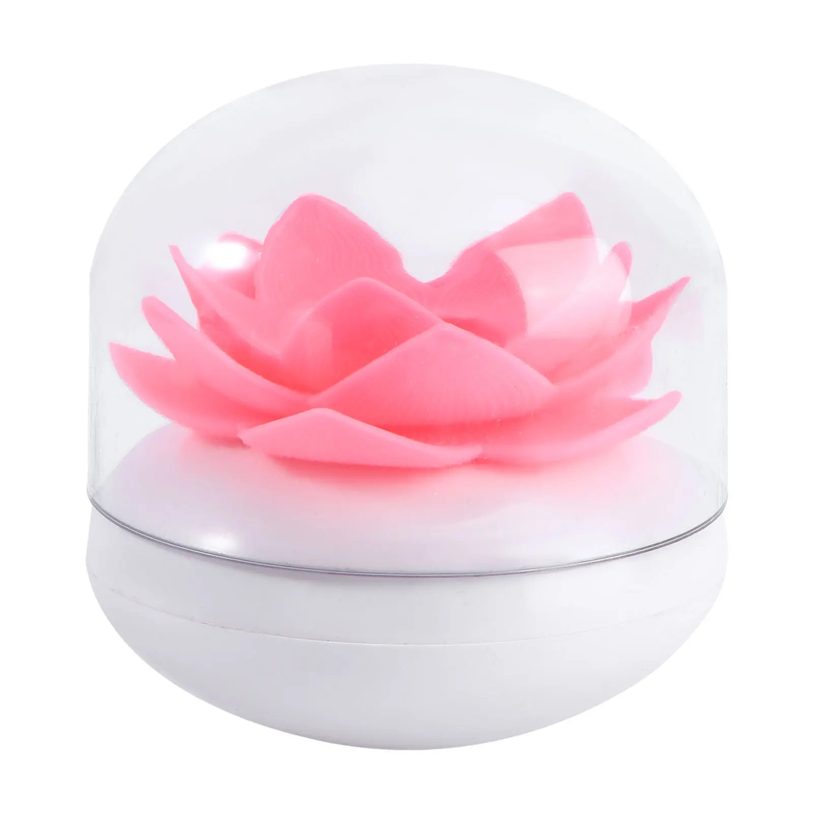

Cotton Swab Pink Round Bathroom Lotus Toothpick Storage Lotus Toothpick Holder Container Organizer Home Accessories