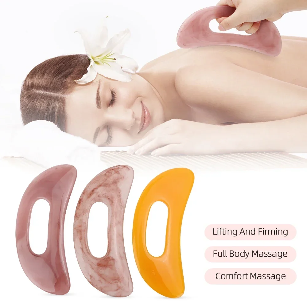 Large Gua Sha Massage Tool Muscle Scraping Massage Tool Lymphatic Drainage Massager Body Sculpting Anti Cellulite Tools for Body