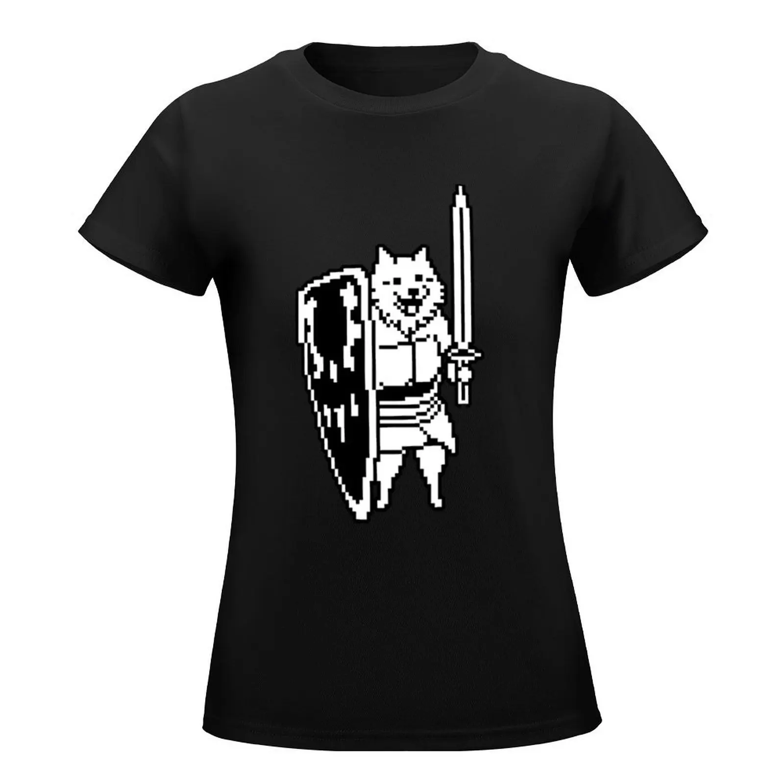 Estimations er-T-shirt graphique en coton pour femme, tee-shirt Undertale, haut d'été, grande taille, chemises de médicaments, vêtements pour dames