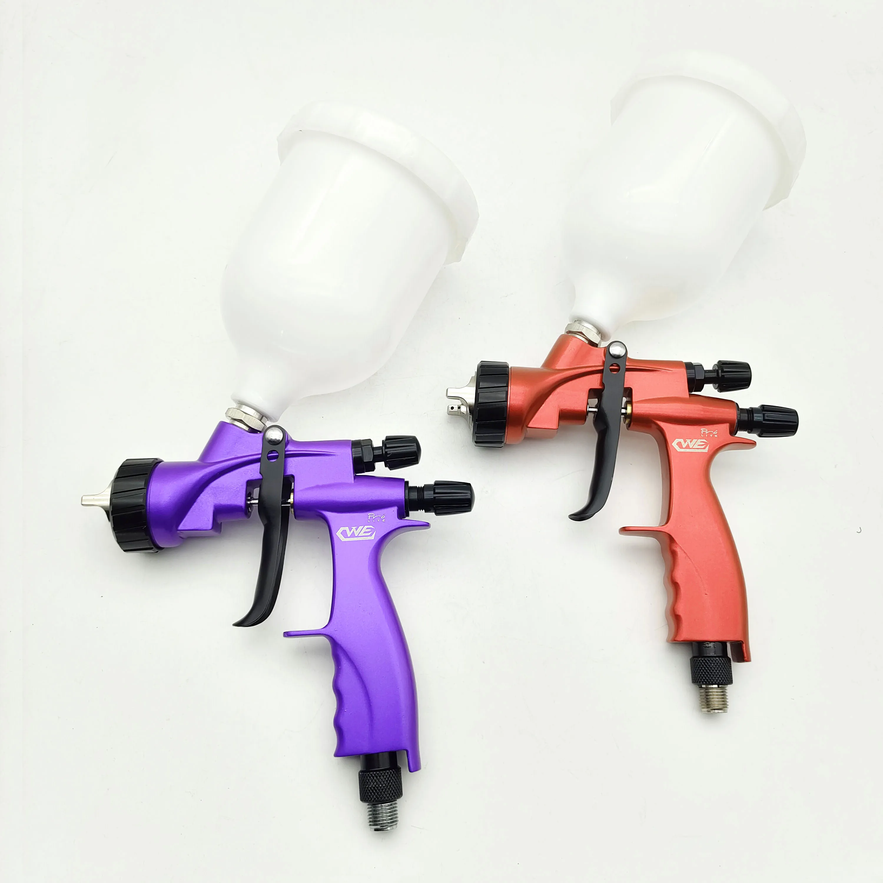 Imagem -03 - Bico de para Pintura Pistola de Pulverização 600ml Cup 1.3 1.8 mm Novo Aço Inoxidável