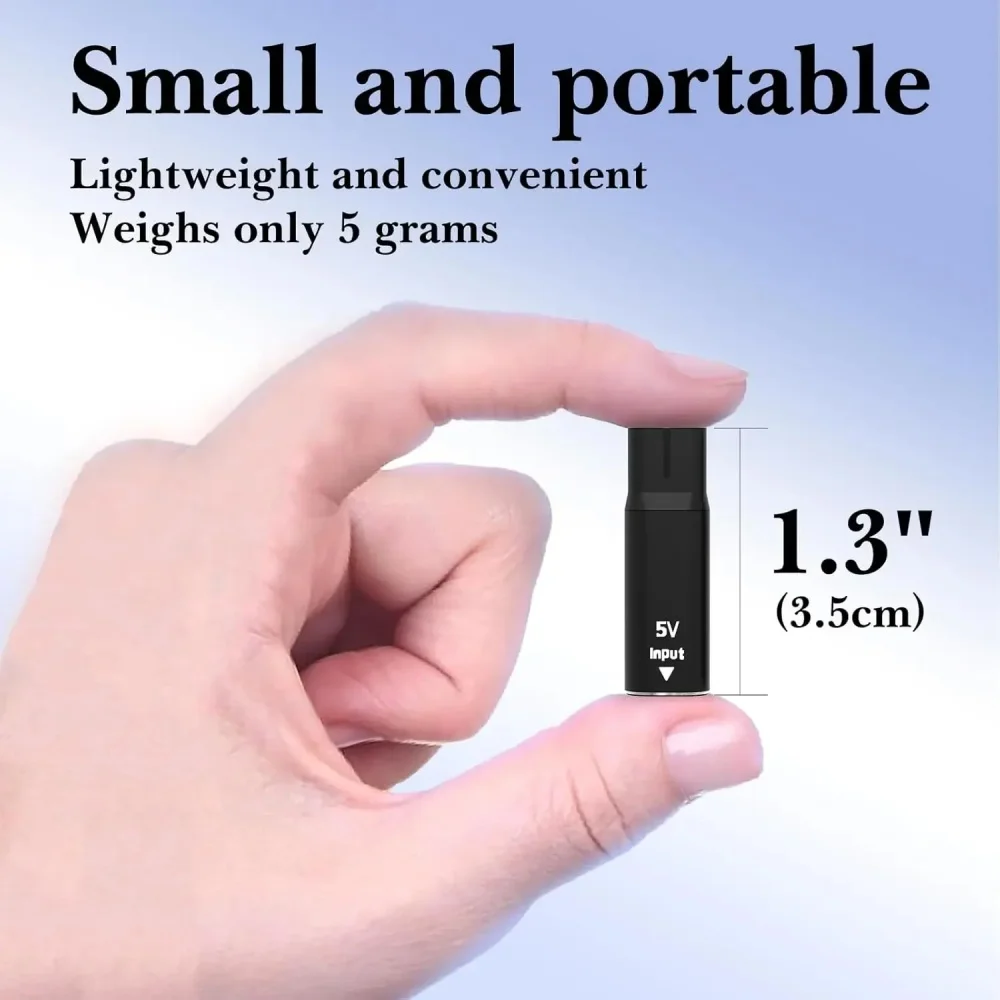 5V Type-C Shaver Adapter Charging Converter for Philips Norelco OneBlade QP2724 QP2834 BT3230 MG7910 MG5910 X3001 X3052 Shaver