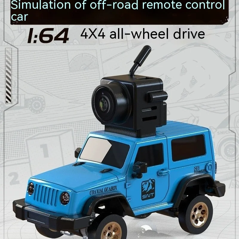 SNICLO wireless FPV remote control car RC four-wheel drive climbing car toy boy off-road vehicle birthday gift Wrangler