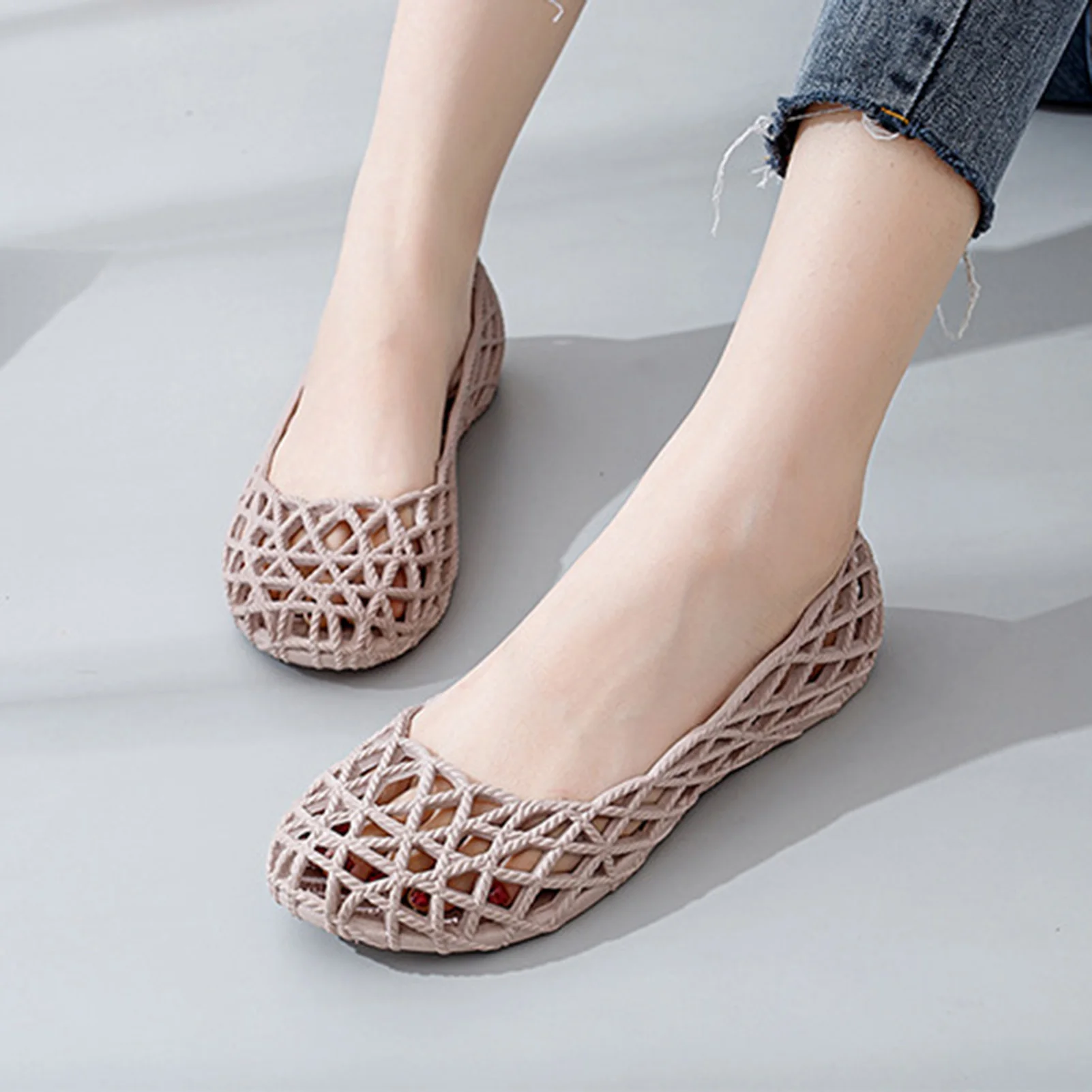 

Women's Summer Casual Sandals Flat-Bottomed Comfortable Slip-On Shoes Gift for Christmas Birthday New Year