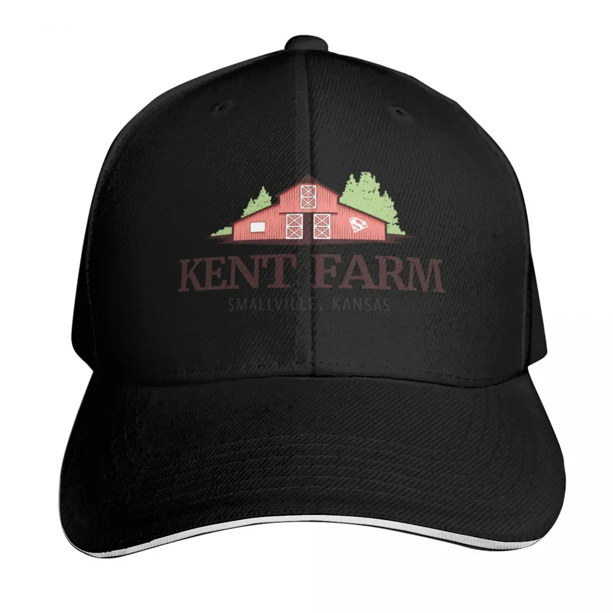 Kent Farm Baseball Cap Moisture Wicking Quick Dry Curved Brim Classic Fit Low Profile Unstructured