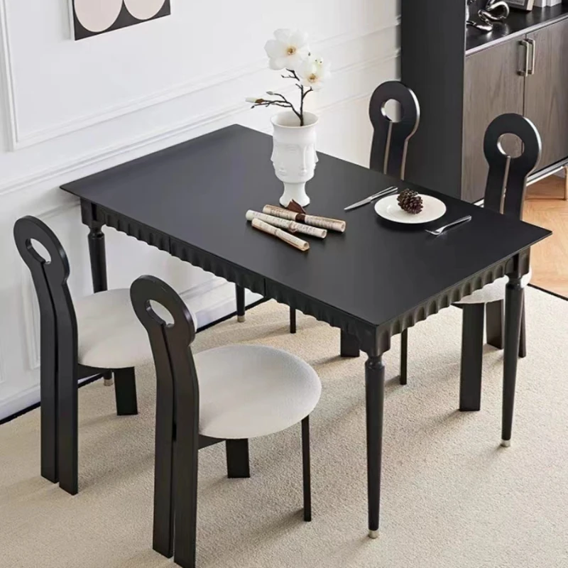 

Designer Black Service Coffee Table Dining Room Multifunction Home Living Furniture Sedentary Modern Rooms Bord Bwrdd Service