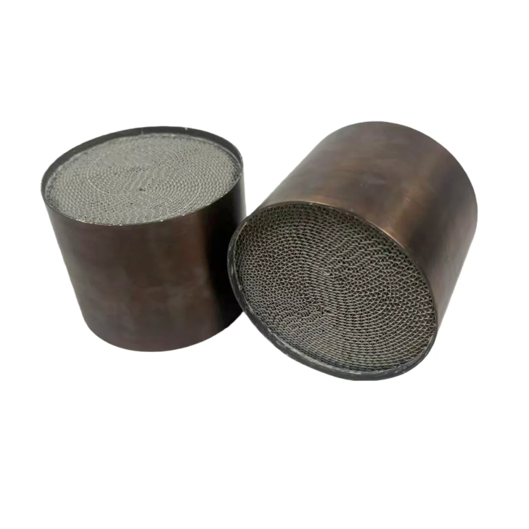 EURO 4 Universal 200 Cell Metallic Honeycomb Catalytic Converter Core 98×80mm | High Flow Metal Substrate Insert