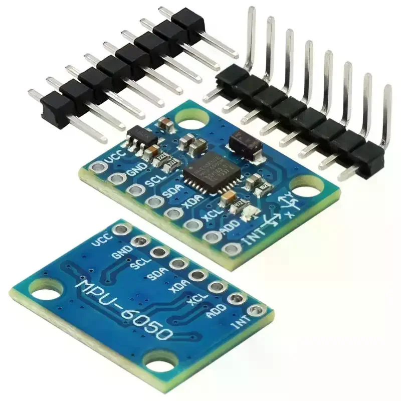 MPU6050 GY-521 3-Axis Accelerometer Gyroscope 6DOF Sensor Module High Precision Small Size Breakout Board 1 Set