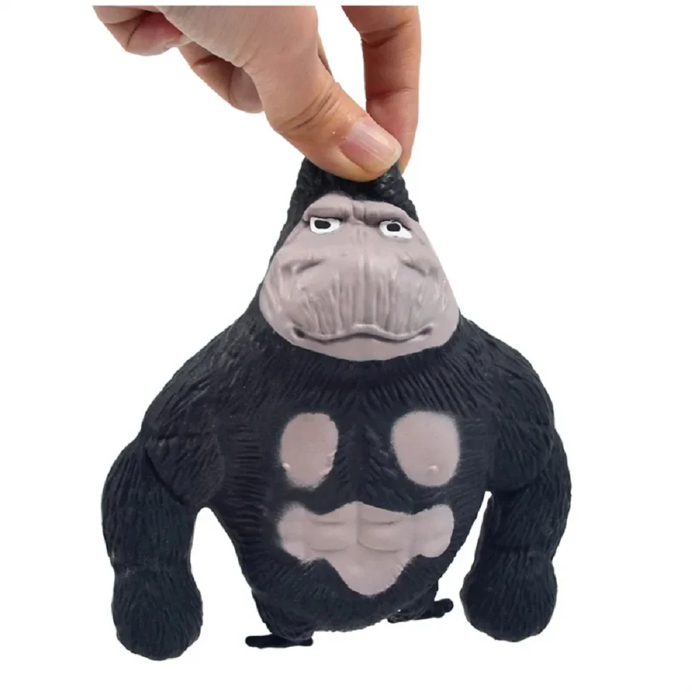 Big Giant Spongy Squishy Fidget Orangutan Influencer Elastic Monkey Antistress Toy for Adult and Children Soft Fun Gift