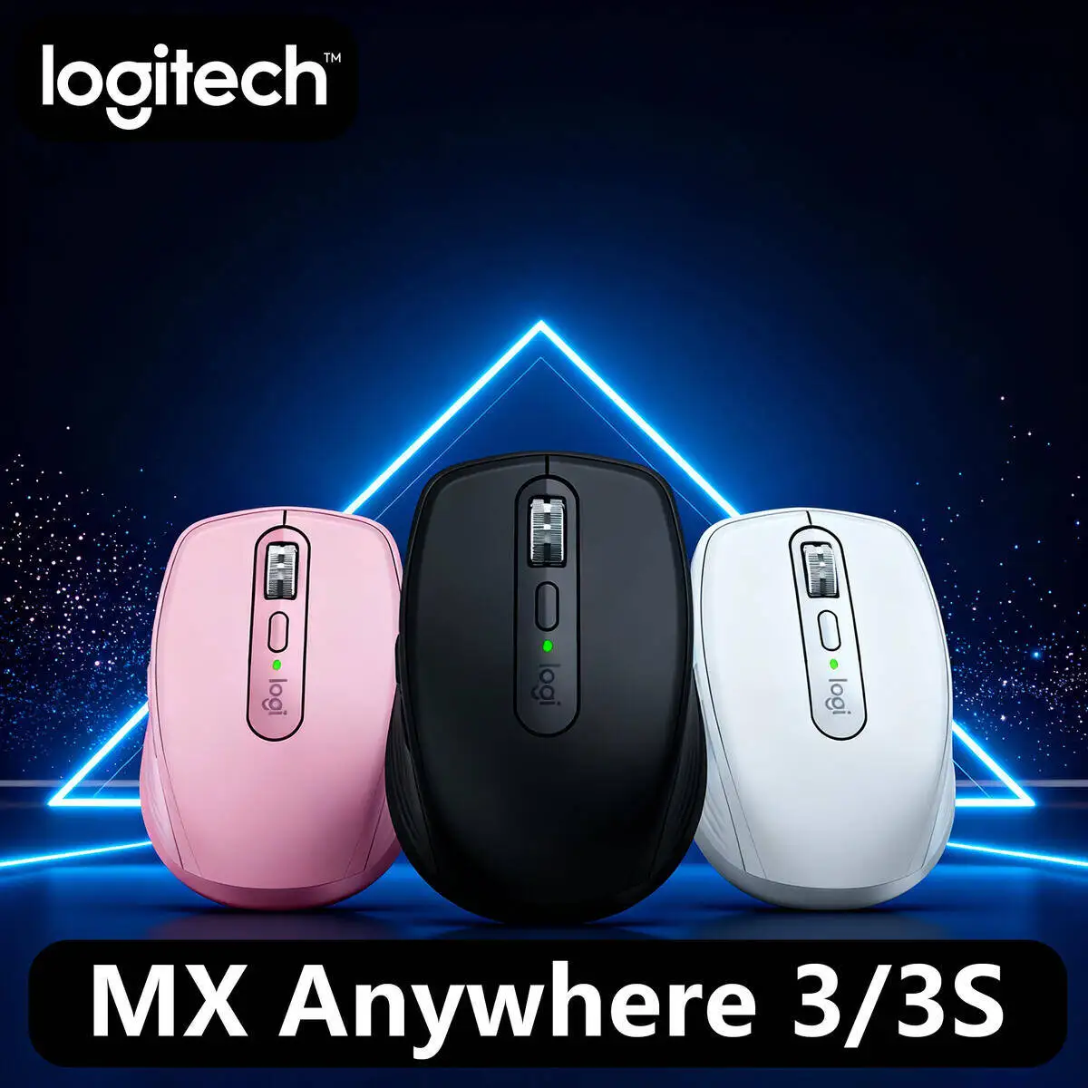 

Logitech Master Series MX Anywhere 3S Bluetooth Беспроводная бесшумная мышь Мягкий звук Офисный женский планшет