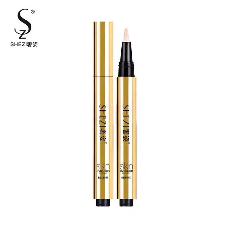 Shezi-Fond de teint liquide anti-cernes pour le visage, stylo anti-cernes pour les yeux foncés, soins de la peau parfaits pour l'acné, maquillage, cosmétiques de beauté, 3.5g