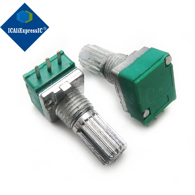 5 ชิ้นสามขา RK097N single potentiometer B500K เสียง/เครื่องขยายเสียง potentiometer