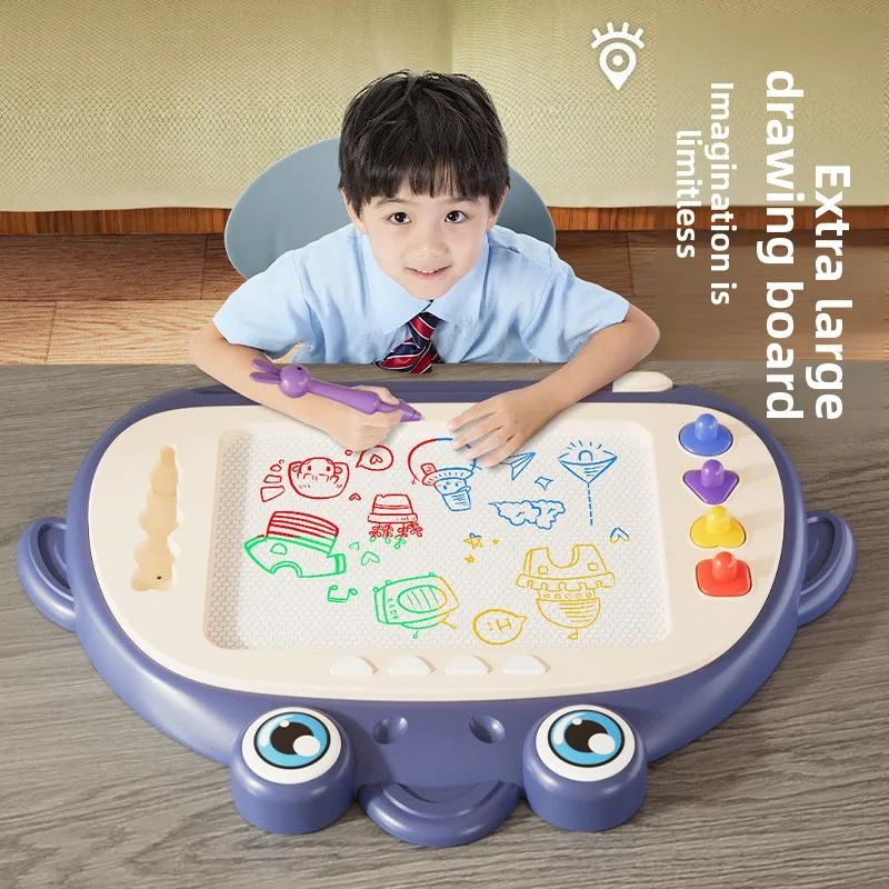 Oversized Boy Magnetic Drawing Board Erasable Household Toddler Writing Board Baby Graffiti Magnetic Drawing Toy