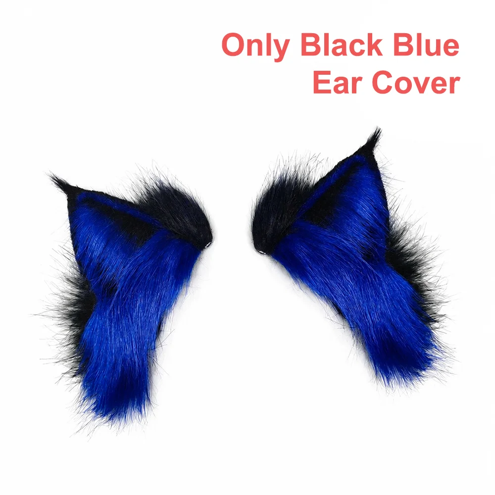 

Fluffy Electric Fox Ear Headband Detachable Rechargeable Gravity-Sensitive Ear Headband Motorized Movement Cosplay Headpiece