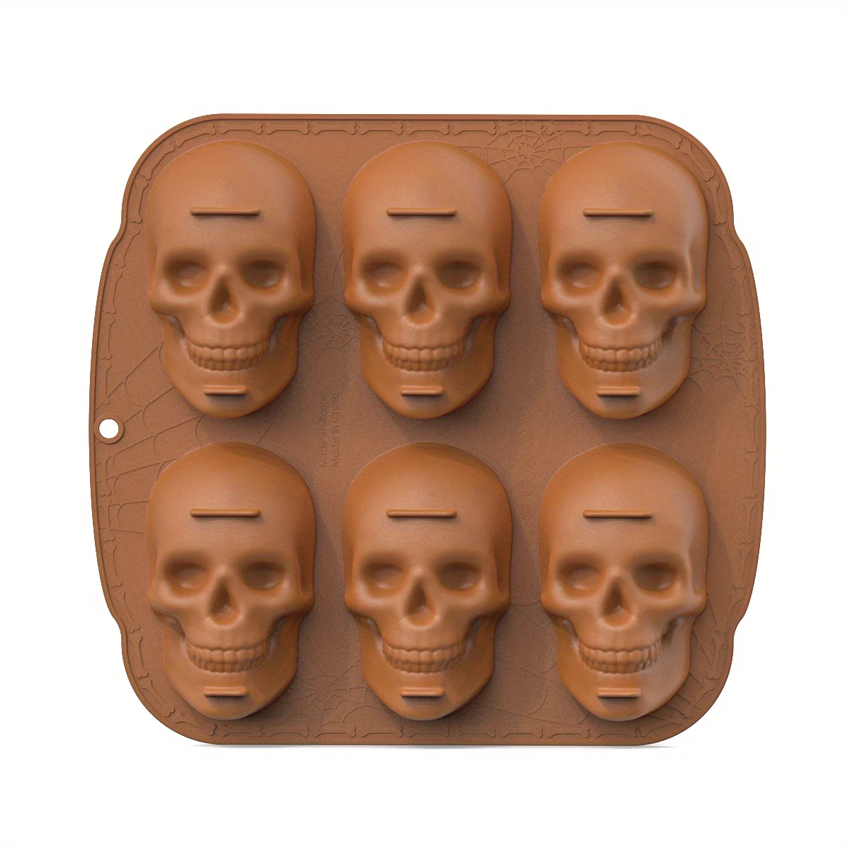 Skull Mold 3D Silicone Mold Candy Mold Chocolate Mold Ice Cube Tray  for DIY Cake Decorating Tool Baking Tools Accessories