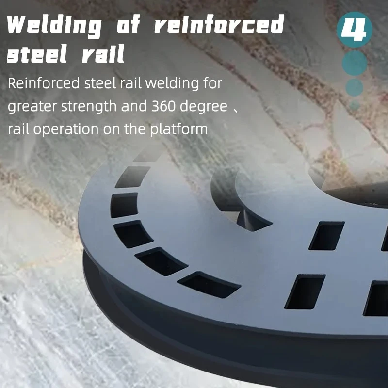 Automobile beam calibrator manganese steel plate sheet metal body dent repair platform square hole five rows