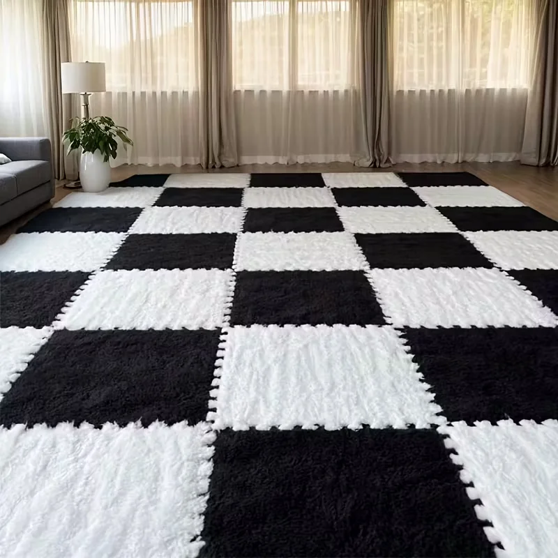 

Foam Puzzle Mat Interlocking Floor Mats Soft Carpet Baby Play Rug Large Area Baby Kids Room Home Gym Decor Exercise Tatami Pad