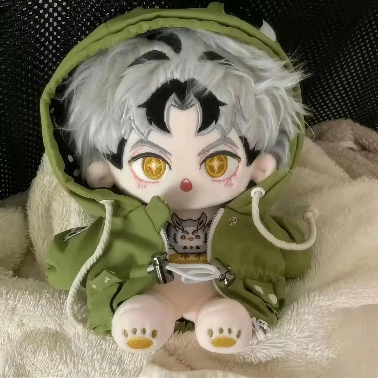 

Anime Haikyuu!! Kotaro Bokuto Property Cosplay Dress Up Clothes Cute Stuffed Plush Cotton Doll Graduation Birthday Xmas Gift