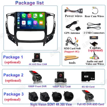 適用於三菱帕杰羅運動版2(2008-2016)和L200 Triton(2006-2014)的Android 15 12GB+128GB QLED 2Din車用收音機多媒體播放器立體聲系統 10 最佳銷售 三菱L200車用音響 - №7