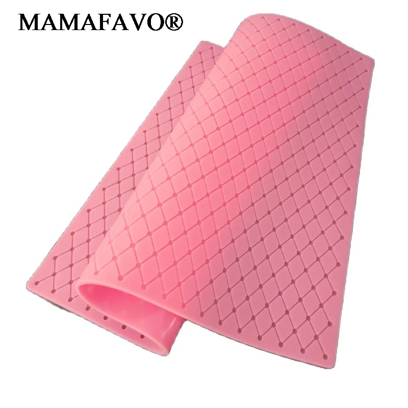 Grids Diamond Lace Cake Silicone Mold Fondant Mousse Sugar Craft Icing Mat Pad Cake Decoration Tool Pastry Baking Tools K486