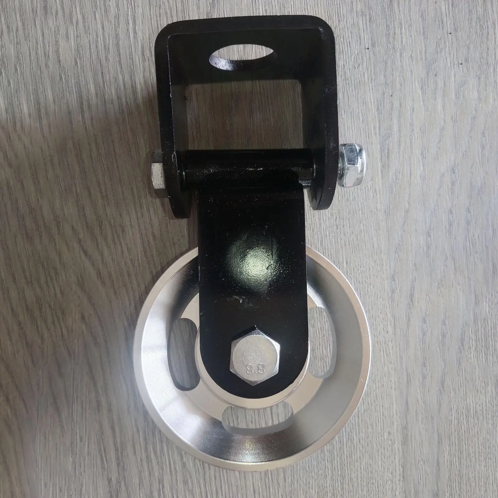 Pulley Cable Wheel DIY Fitness Parts Easy to Install Multifunction Equipment for LAT Pulley System Exercise Machine Home Gym