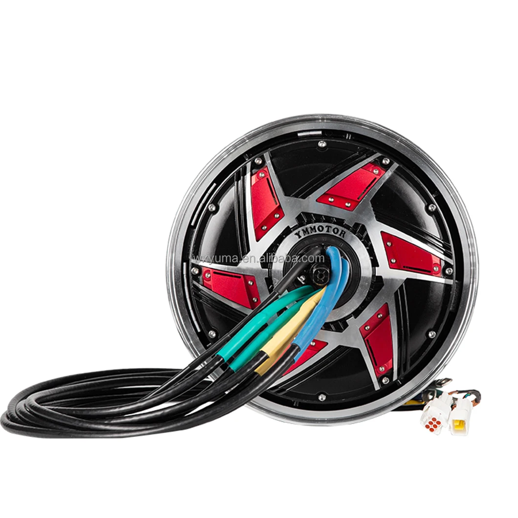 

Best Supplier YM Offer 12Inch 1500W GT Electric Waterproof BLDC Wheel Hub Motor for Scooters